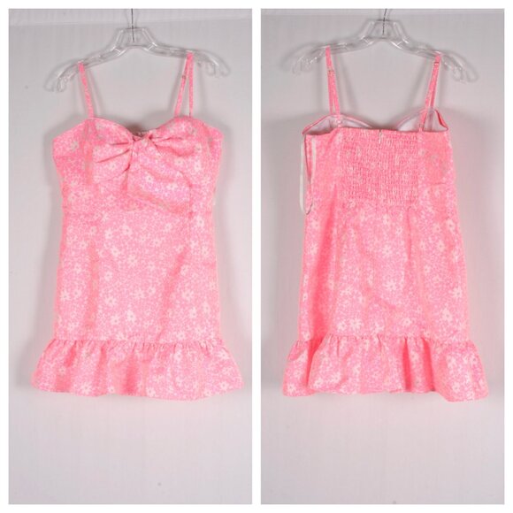 Lilly Pulitzer Sutton Skirted Romper Floral Jacquard - Picture 4 of 4